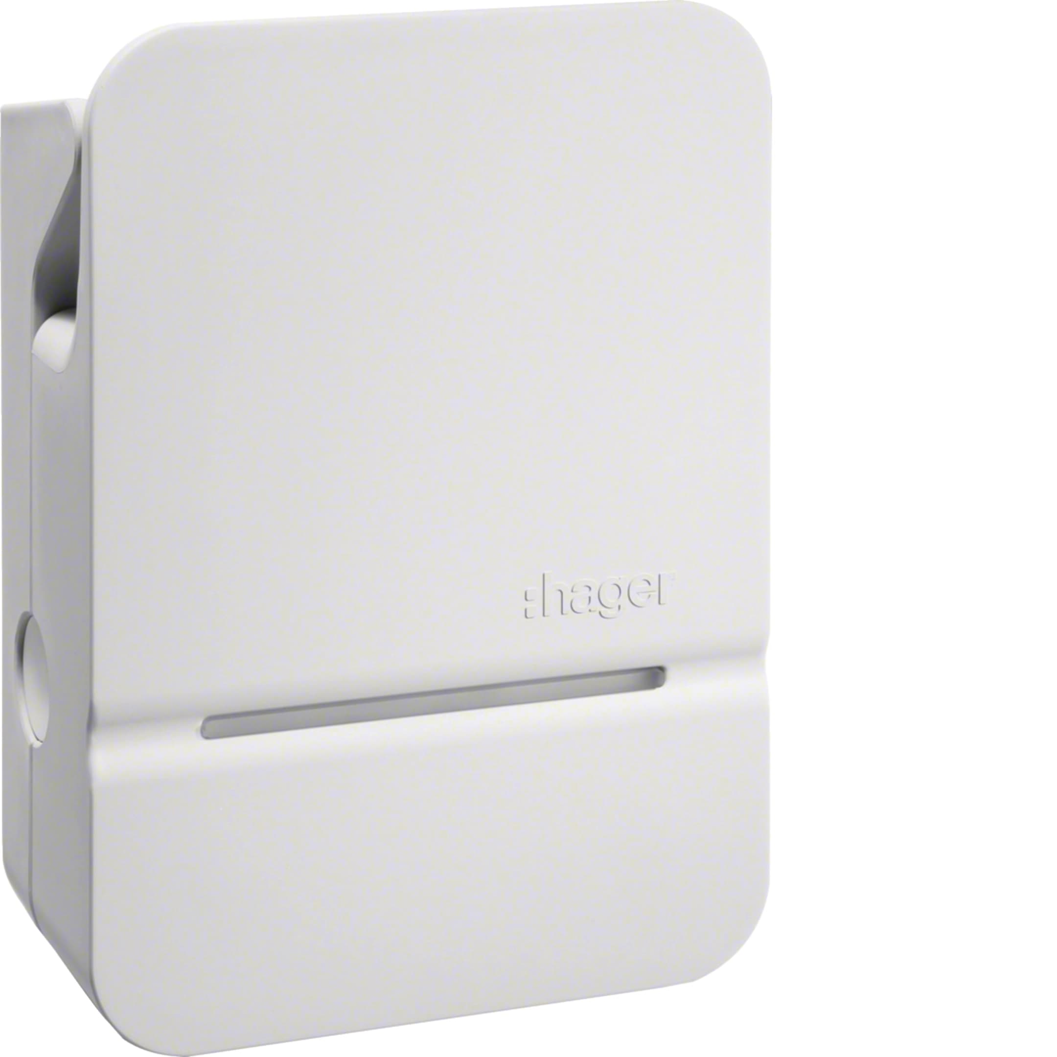 Hager witty home / premium XEV123, photo catalogue sur fond blanc
