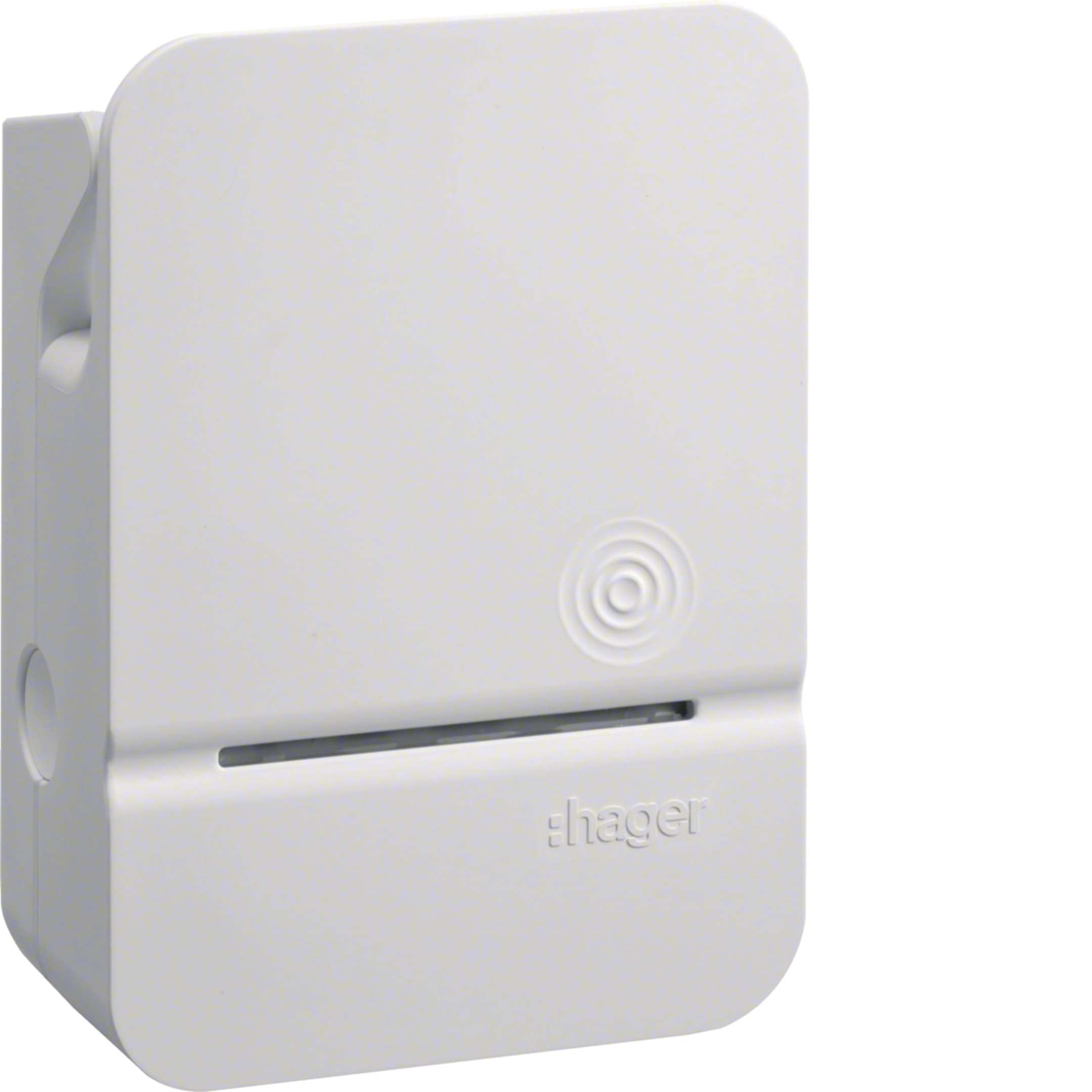 Hager witty park XEV253S7035, photo catalogue sur fond blanc