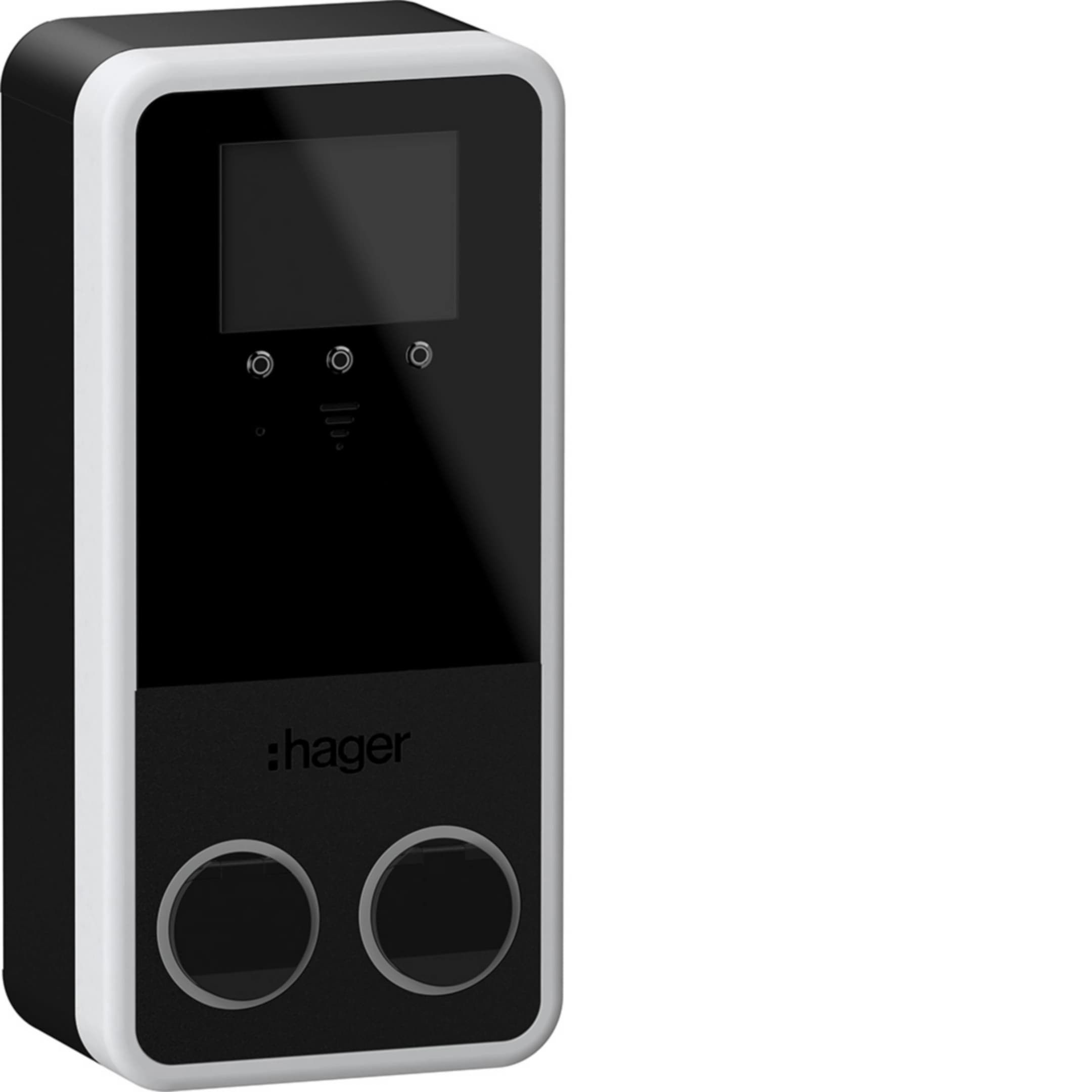 Hager witty park 2 XVP222S, photo catalogue sur fond blanc