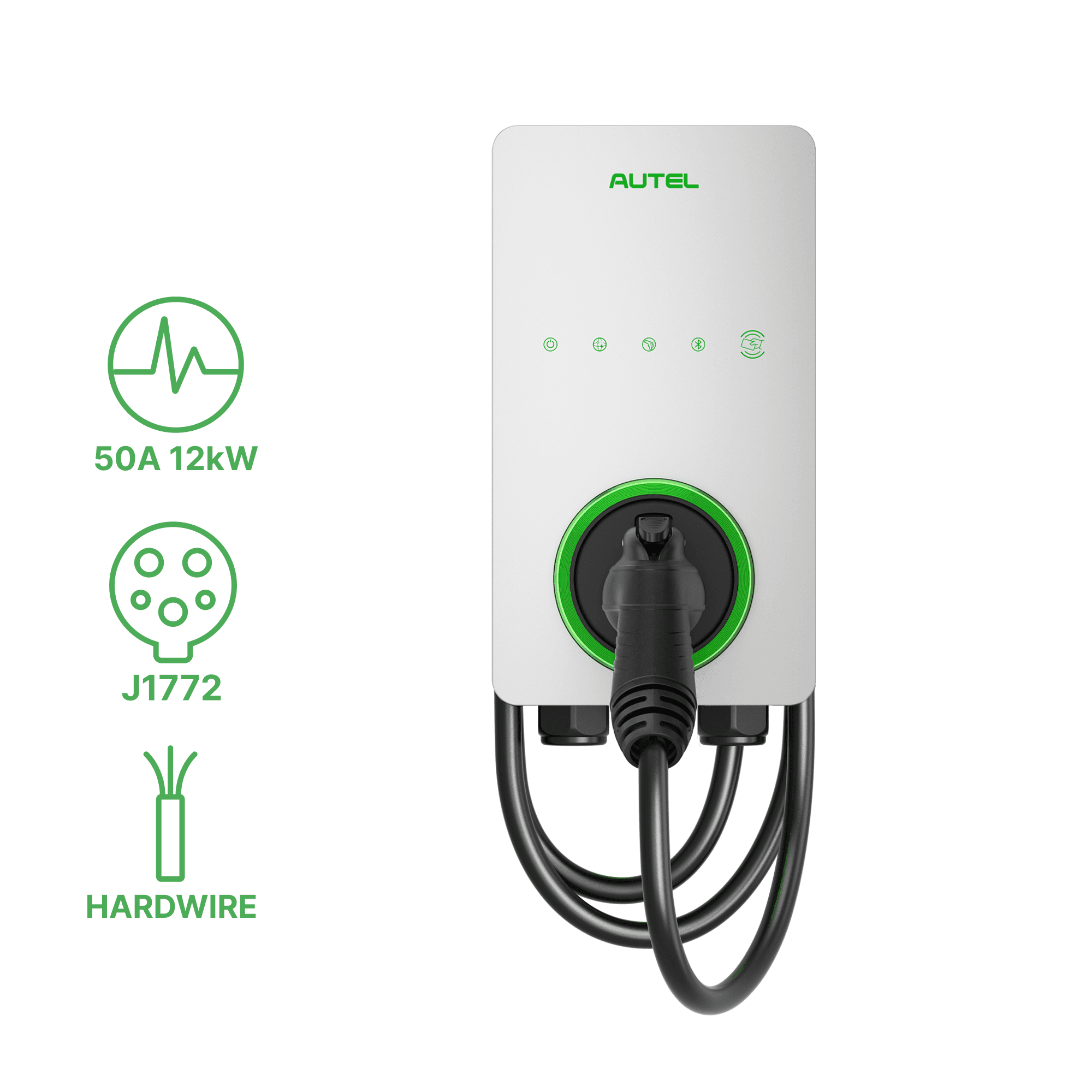 AC Lite Home 50A 12kW EV Charger (Silver) (version US), visuel catalogue constructeur