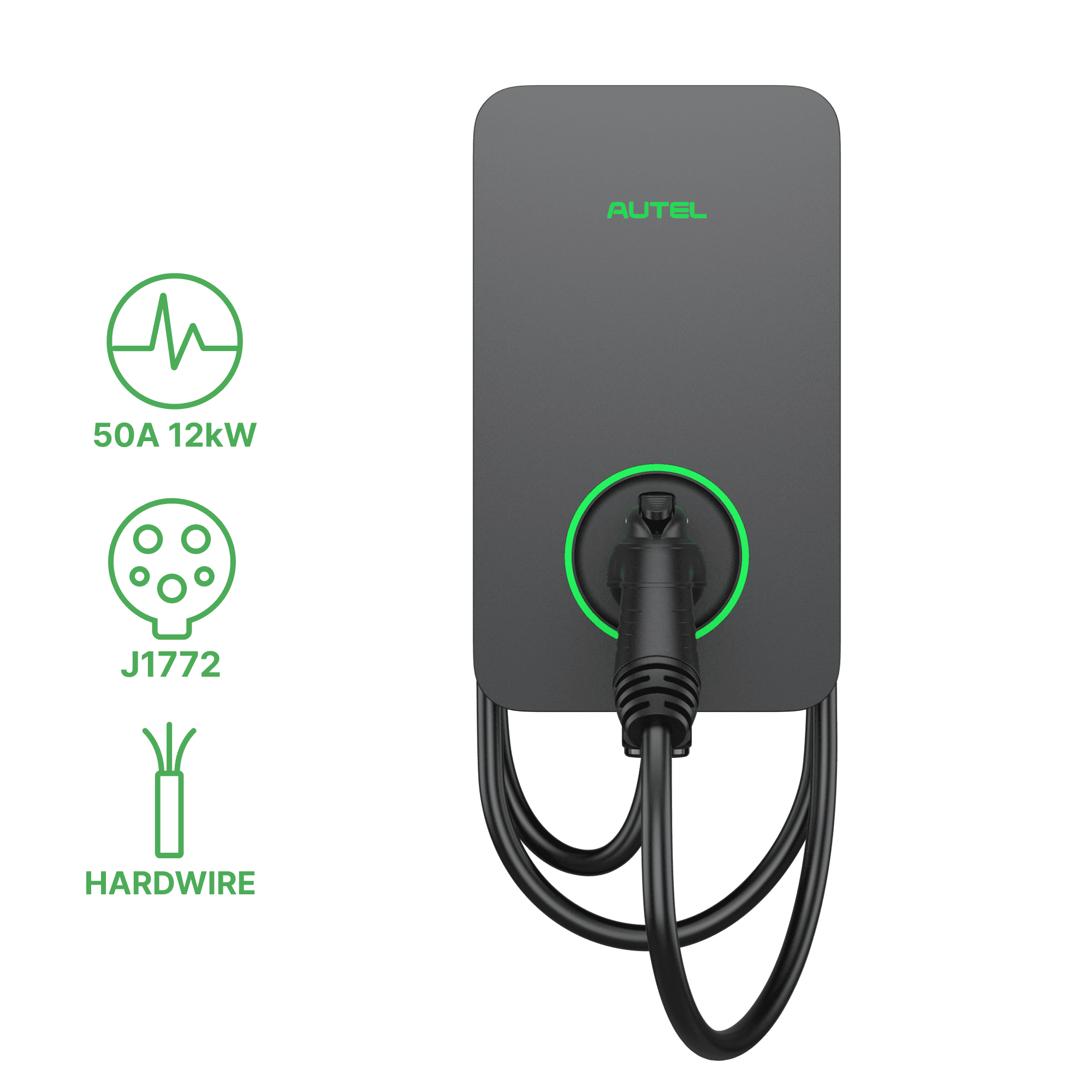 AC Single Charger 50A EV Charger (version US), visuel catalogue constructeur